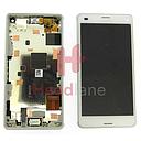 [U50013963] Sony D5803 Xperia Z3 Compact LCD Display / Screen + Touch - White
