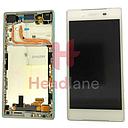 [U50034531] Sony E6633 E6683 Xperia Z5 LCD Display / Screen + Touch - Silver / White