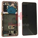 [GH82-24545D] Samsung SM-G991 Galaxy S21 5G LCD Display / Screen + Touch - Phantom Pink
