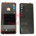 [02354EPP] Huawei P30 Lite (New Edition) Back / Battery Cover - Black (MAR-LX1B 48MP Rear Camera)