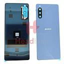 [A5040376A] Sony XQ-BT52 Xperia 10 III (Dual SIM) Back / Battery Cover - Blue
