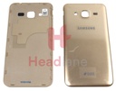[GH98-38690B] Samsung SM-J320F Galaxy J3 (2016) Back / Battery Cover - Gold (DUOS)