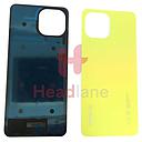 [550500011S1L] Xiaomi Mi 11 Lite 5G Back / Battery Cover - Yellow