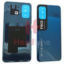 [550500012N9X] Xiaomi Poco M3 Pro Back / Battery Cover - Blue