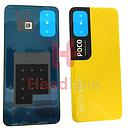 [550500013Z9X] Xiaomi Poco M3 Pro Back / Battery Cover - Yellow