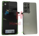 [GH82-27283C] Samsung SM-G998 Galaxy S21 Ultra 5G Back / Battery Cover - Phantom Titanium (UKCA)