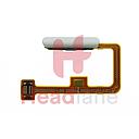 [49010000725F] Xiaomi 11 Lite 5G NE Fingerprint Reader / Sensor - White