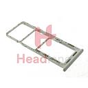 [GH98-46850B] Samsung SM-M225 Galaxy M22 SIM Card Tray - White (Dual SIM)