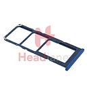 [GH98-46321C] Samsung SM-M127 Galaxy M12 SIM Card Tray (Dual SIM) - Blue