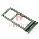 [GH98-46290F] Samsung SM-A525 A526 A725 A528 Galaxy A52 4G A52 5G A72 4G A52s SIM Card Tray - Green (Dual SIM)
