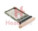 [GH98-47086D] Samsung SM-S901 S906 Galaxy S22 / S22+ / Plus SIM Card Tray (Dual SIM) - Pink Gold