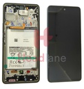[GH82-28026A] Samsung SM-A536 Galaxy A53 5G LCD Display / Screen + Touch + Battery - Black