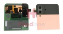 [GH97-27031C] Samsung SM-F711 Galaxy Z Flip3 5G Outer LCD Display / Screen - Bespoke Pink