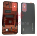 [55050001TX9T] Xiaomi Redmi Note 11S Back / Battery Cover - Black / Grey