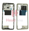 [55020000KF7D] Xiaomi Redmi Note 11 Pro 5G Middle Cover / Chassis - Silver