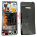 [02354NAD] Huawei P30 Pro LCD Display / Screen + Touch + Battery Assembly - Breathing Crystal