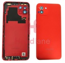 [GH81-21662A] Samsung SM-A035 Galaxy A03 Back / Battery Cover - Red
