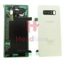 [GH82-15648A] Samsung SM-N950 Galaxy Note 8 Battery Cover - White (Olympic Edition)
