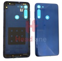 [5S58C16317] Motorola XT2045 Moto G8 Back / Battery Cover - Blue