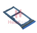 [GH98-46930B] Samsung SM-M526 Galaxy M52 5G Memory / SIM Card Tray (Dual SIM) - Blue