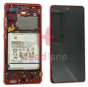 [GH82-29060E] Samsung SM-G781 Galaxy S20 FE 5G LCD Display / Screen + Touch + Battery - Cloud Red