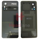[5600050K6P00] Xiaomi Poco X4 Pro 5G Back / Battery Cover - Black