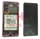 [GH82-24478C] Samsung SM-G781 Galaxy S20 FE 5G LCD Display / Screen + Touch + Battery - Cloud Lavender