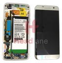 [GH82-13360A] Samsung SM-G935F Galaxy S7 Edge LCD Display / Screen + Touch + Battery - Silver
