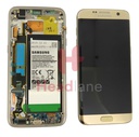 [GH82-13361A] Samsung SM-G935F Galaxy S7 Edge LCD Display / Screen + Touch + Battery - Gold