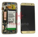 [GH97-18530C] Samsung SM-G935F Galaxy S7 Edge LCD Display / Screen + Touch - Gold