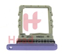 [GH98-47715B] Samsung SM-F721 Galaxy Z Flip4 5G SIM Card Tray - Bora Purple