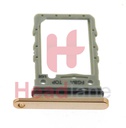 [GH98-47715C] Samsung SM-F721 Galaxy Z Flip4 5G SIM Card Tray - Pink Gold