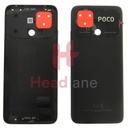 [55050001WL9T] Xiaomi Poco C40 Back / Battery Cover - Black