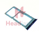 [301583900050] Xiaomi Mi A3 SIM Card Tray - Blue