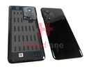[97071BYU] Honor X7 Back / Battery Cover + Camera Decoration + Lens - Black
