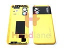 [1610111000524A] Xiaomi Poco M5 Back / Battery Cover - Yellow