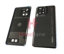 [4150009] Oppo CPH2305 Find X5 Pro Back / Battery Cover - Black
