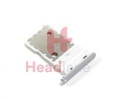 [690-09853-02] Google Pixel 3 SIM Card Tray - Clearly White