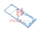 [GH98-47323B] Samsung SM-A135 A137 Galaxy A13 SIM / Memory Card Tray - Blue