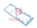[GH98-47323B] Samsung SM-A135 A137 Galaxy A13 SIM / Memory Card Tray - Blue