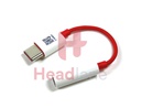 [1091100050] OnePlus 6T Type C to 3.5mm Headphone Jack Cable