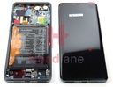 [02355MUQ] Huawei P30 Pro LCD Display / Screen + Touch + HB486486ECW Battery - Mystic Blue