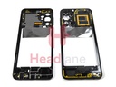 [GH98-47823A] Samsung SM-A236 Galaxy A23 5G Middle Cover / Chassis - Black