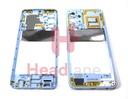 [GH98-47823C] Samsung SM-A236 Middle Cover / Chassis - Blue