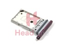 [GH98-47758D] Samsung SM-F936 Galaxy Z Fold4 5G SIM Card Tray / Dual SIM - Burgundy