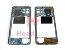 [GH98-47481C] Samsung SM-M536 Galaxy M53 5G Middle Cover / Chassis - Green