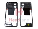 [1610110000275A] Xiaomi Redmi Note 12 Pro 4G Middle Cover / Chassis - Black