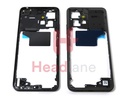 [1610110000389A] Xiaomi Redmi Note 12 4G Middle Cover / Chassis - Black