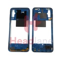 [GH97-22993C] Samsung SM-A505 Galaxy A50 Middle Cover / Chassis - Blue