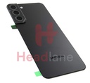 [GH97-27195A] Samsung SM-S906 Galaxy S22+ / Plus Back / Battery Cover - Phantom Black (No Printing)